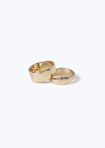 2 Pack Gold Rings