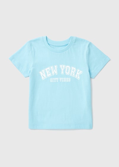 Boys Blue Varsity T-Shirt (1-7yrs)