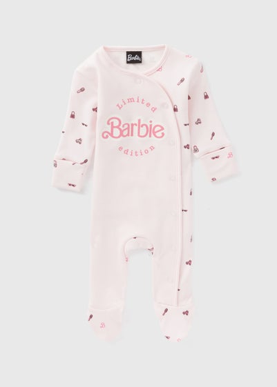 Baby Pink Limited Edition Barbie Sleepsuit (Newborn-18mths)