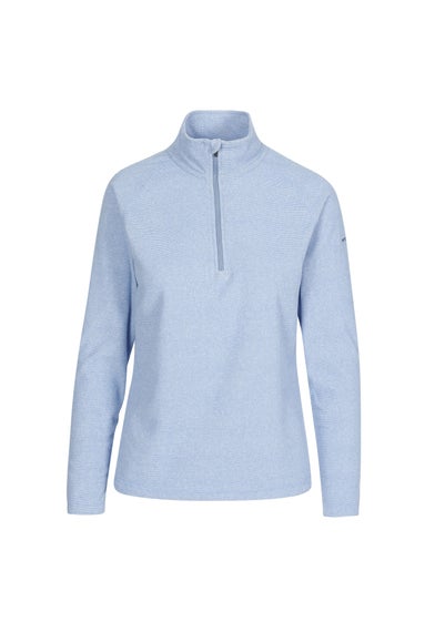 Trespass Blue Meadows Quarter Zip Fleece