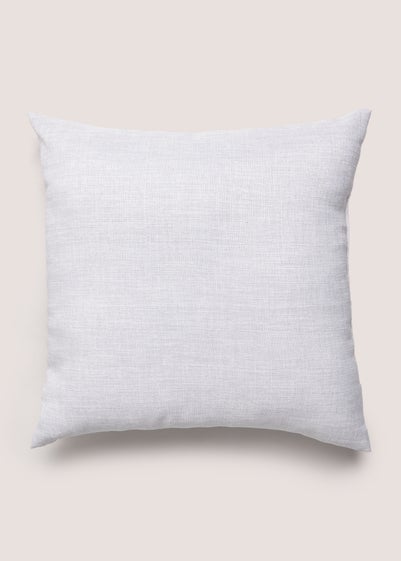 Grey Linen-Look Cushion