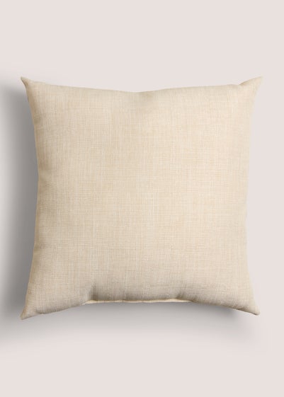 Neutral Linen-Look Cushion