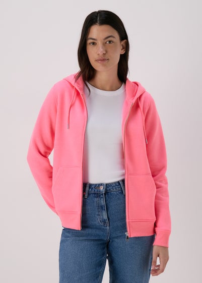 Pink Zip Hoodie