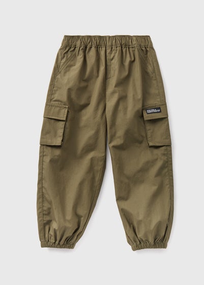 Boys Khaki Balloon Cargo Trousers (1-7yrs)