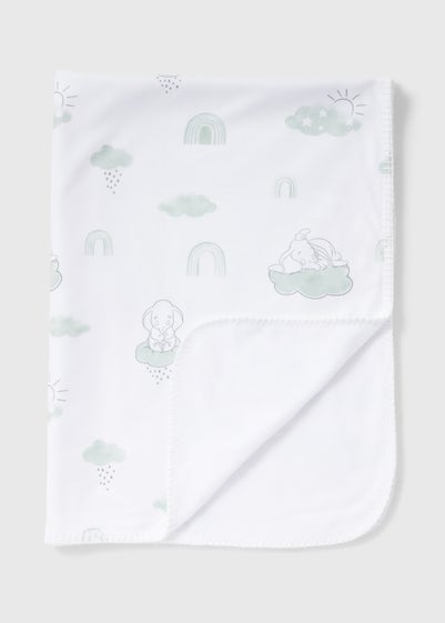 Baby Dumbo White Shawl