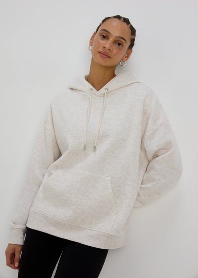 Oatmeal Essential Hoodie - Small