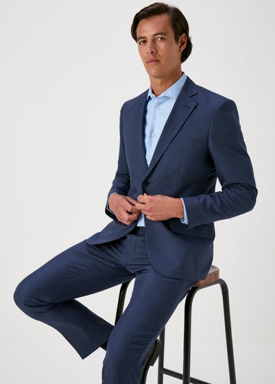 Taylor & Wright Blue Lennon Slim Fit Jacket