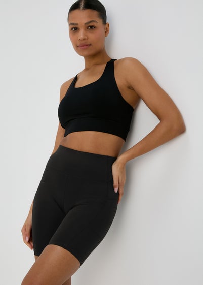 Souluxe Black Cycling Shorts