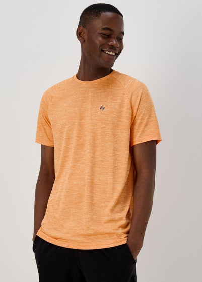 Souluxe Orange 2 Tone Essential T-Shirt - Extra small