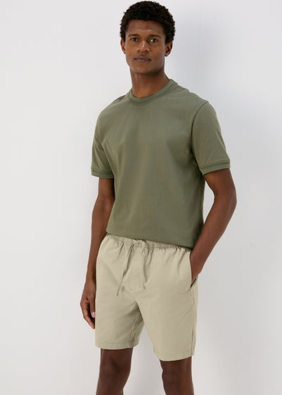 Bone Drawcord Chino Shorts