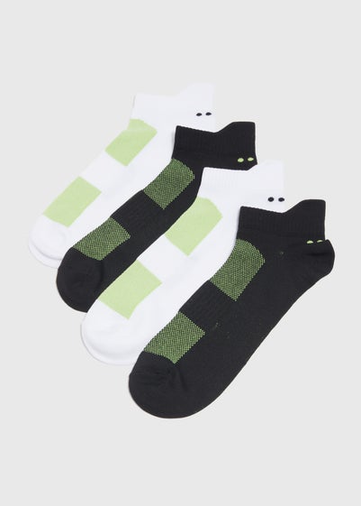 Souluxe 4 Pack Sports Socks