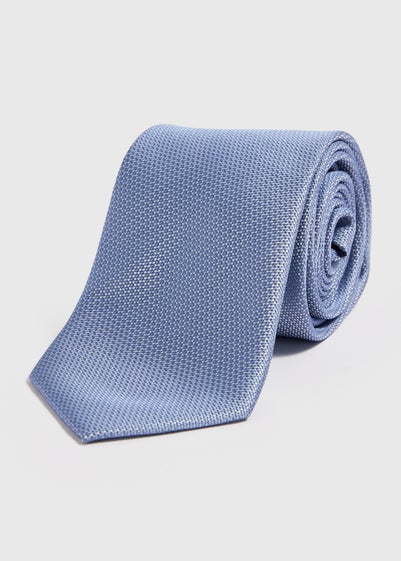 Taylor & Wright Blue Plain Tie - One Size