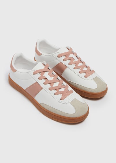 Nude Retro Trainers