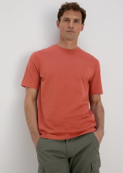 Tuscan Red Crew Neck T-Shirt