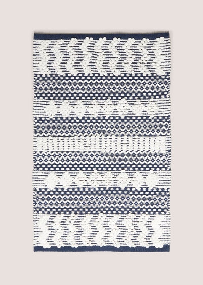 Indigo Bath Mat (80cm x 50cm)