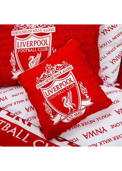 Liverpool FC Tone Square Cushion (40cm x 40cm) - One Size