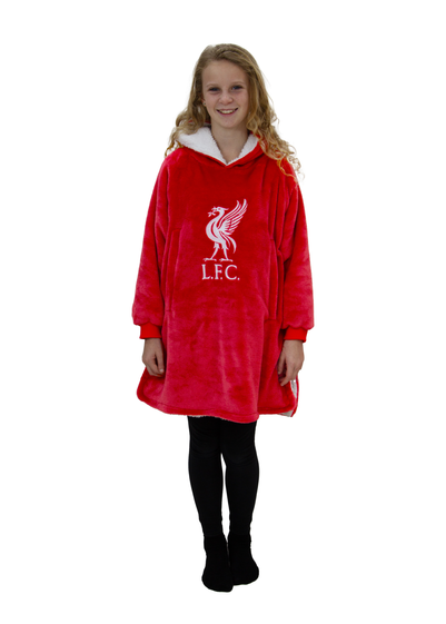 HUGZEE Liverpool FC Redout Wearable Hooded Throw - Medium