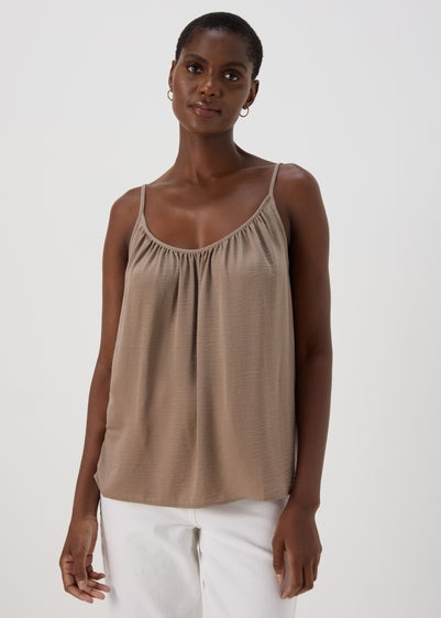 Taupe Cami Top - Size 8
