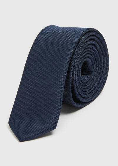 Boys Navy Tie (7-13yrs) - Age 7 - 13 Years
