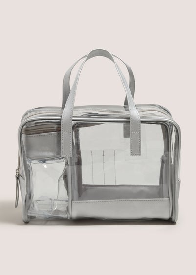 Silver Travel Bag