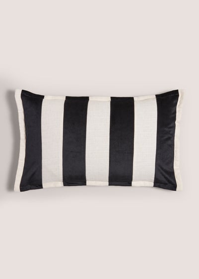 Stripe Velvet Cushion