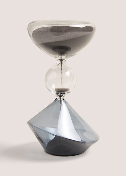 Black Angular Sand Timer (18.5cm x 10.6cm x 9.5cm)