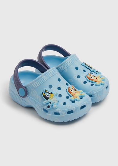 Bluey Kids Blue Badge Clogs (Younger 4-9)