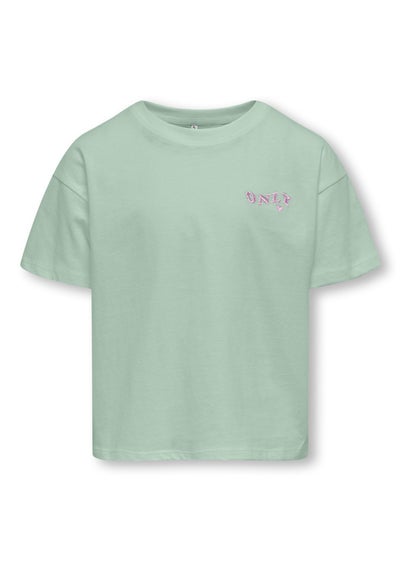 ONLY Girls Green Crop Top (5-14yrs)