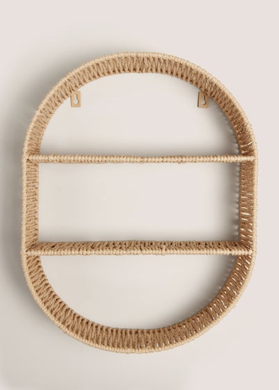 Natural Cabana Oval Shelf (35cm x 45cm x 13cm)