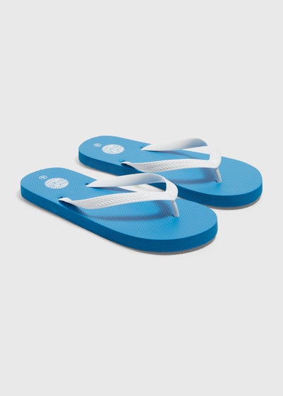 Blue Flip Flops