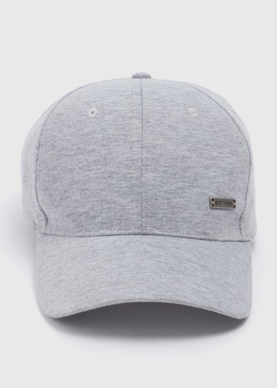 Grey Marl Jersey Cap