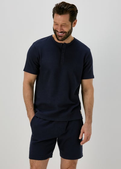 Navy Short Pyjama Set