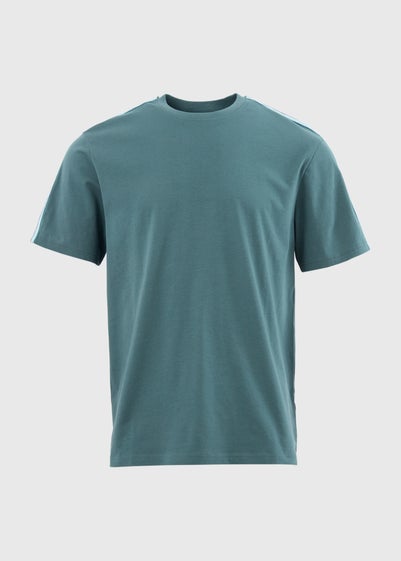 US Athletic Teal Plain T-Shirt