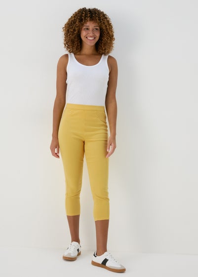 Lemon Rosie Crop Jeggings