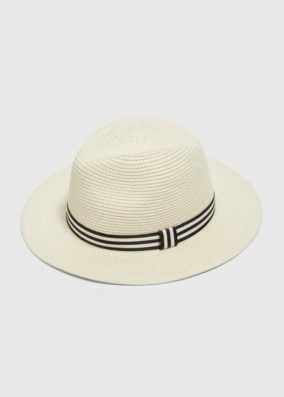 Bone Panama Hat