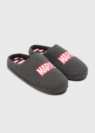 Marvel Grey Slippers