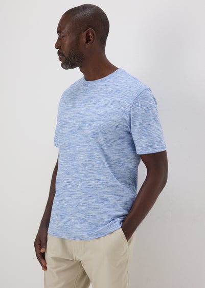 Lincoln Blue Space Dye T-Shirt