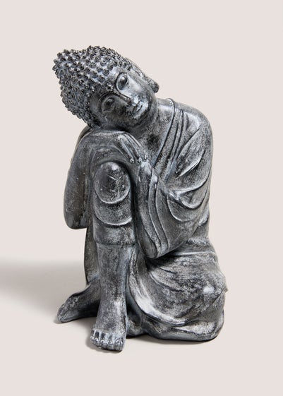 Black Washed Leaning Buddha