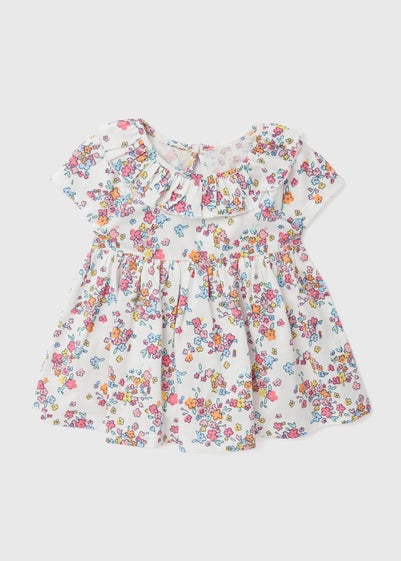 Baby Multicolour Floral Dress (Newborn-23mths)