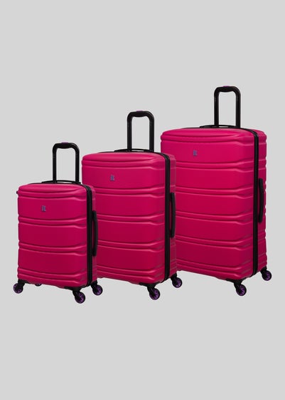 IT Luggage Pink Hard Shell Suitcase - Cabin