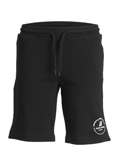 Jack & Jones Boys Black Sweat Shorts (8-16yrs)