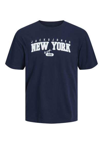 Jack & Jones Boys Navy New York T-Shirt (6-16yrs)