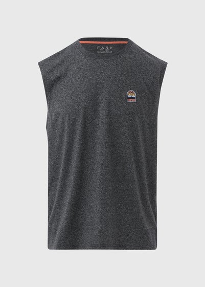 Grey Badge Vest