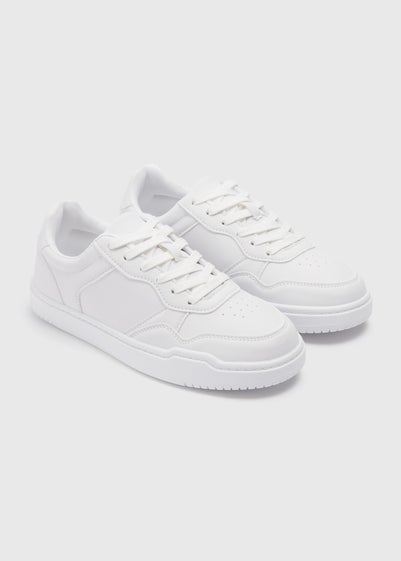 White Court Trainers - Size 3