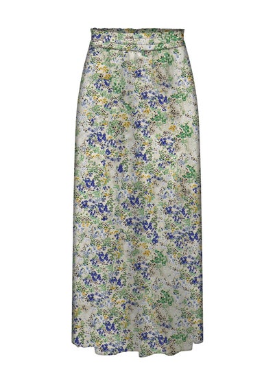 JDY Multicolour Floral Midi Skirt