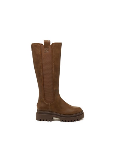 Rocket Dog Brown Drea Long Boot