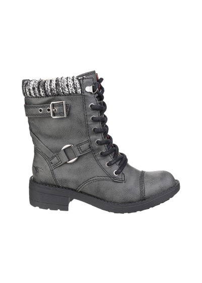 Rocket Dog Black Thunder Galaxy Biker Boot