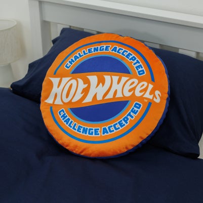 Hot Wheels Race Shaped Cushion (40cm x 40cm)