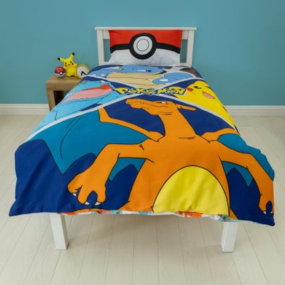 Pokemon Divide Single Panel Duvet Set