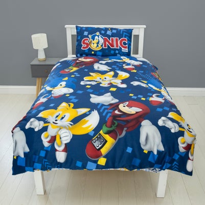 Sonic Bounce Single Rotary Duvet Set